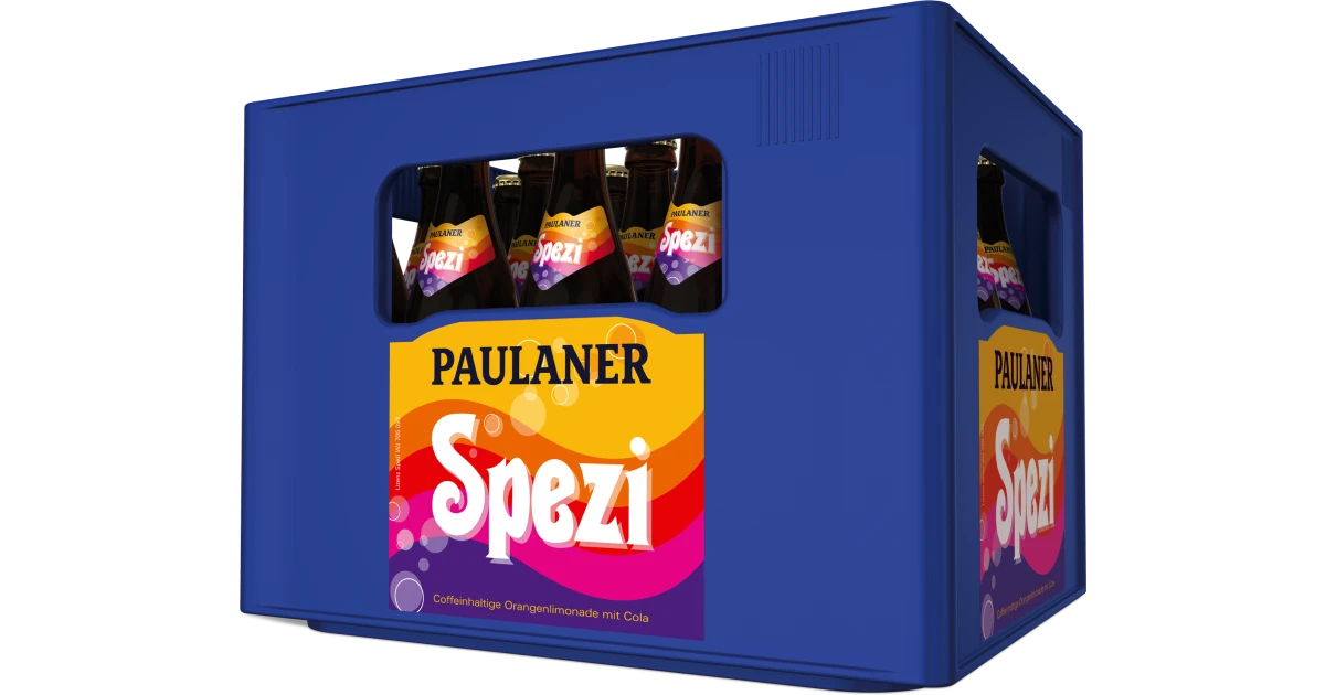 Paulaner Spezi 20 × 0,5 Liter Glas
